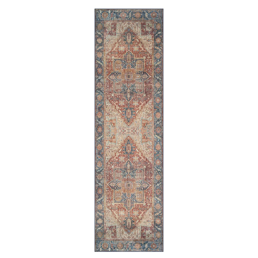 Rugs & Curtains * | Exclusive (D573) Freya Multi Medallion Washable Runner, 2 7