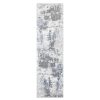 Rugs & Curtains * | Clearance Sale (B694) Laila Ali Verona Grey Abstract Woven Runner, 2 6