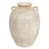 Home Accents * | Closeout Sale Tracey Boyd White Ceramic Vase, 12