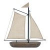 Home Accents * | Outlet Sale White Sailboat, 15 16