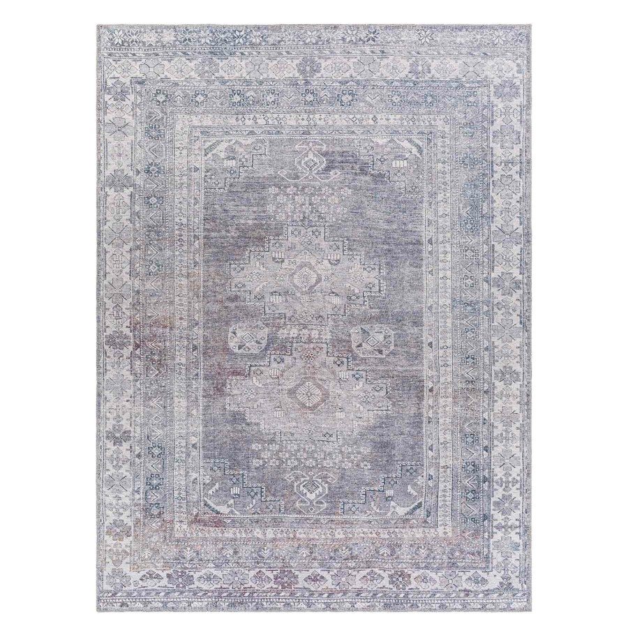 Rugs & Curtains * | Exclusive Design (B786) Honeybloom Multi-Colored Medallion Washable Area Rug, 8 10