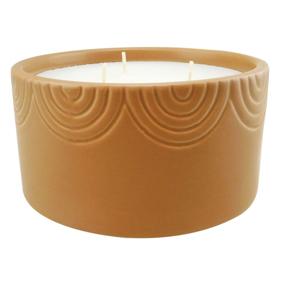 Candles & Home Fragrance * | Reliable Quality Dulce De Leche Scented Jar Candle,19.7Oz