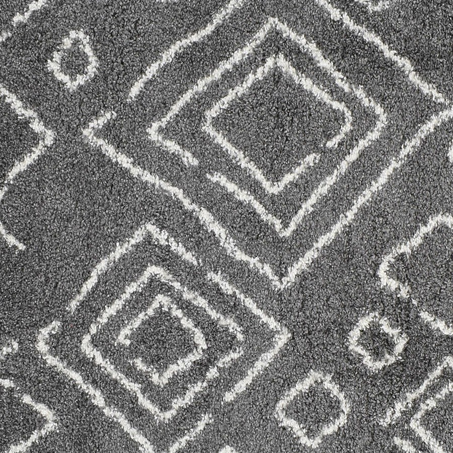 Rugs & Curtains * | Exclusive Design (C167) Dark Grey & Ivory Moroccan Style Shag Runner, 2 6