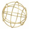 Home Accents * | Exquisite Gifts Grace Mitchell Gold Wire Decorative Sphere, 4.7