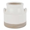 Home Accents * | Top Sellers White Ceramic Vase, 4