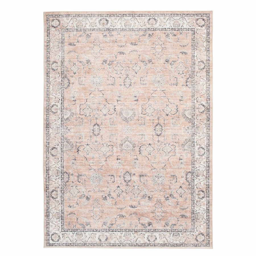 Rugs & Curtains * | Cheap Online (B790) Beveren Pink Multi-Colored Floral Area Rug, 8 10