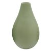 Home Accents * | Exclusive Dark Green Ceramic Vase, 9