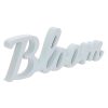 Home Accents * | Exclusive Design Grace Mitchell Bloom Word Block Sign, 4 11