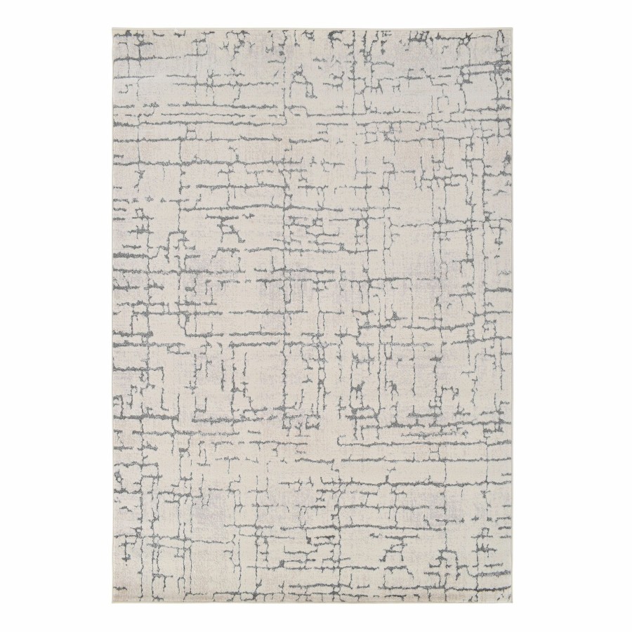 Rugs & Curtains * | Best Sellers (D533) Cleo Neutral Abstract Area Rug, 8 10